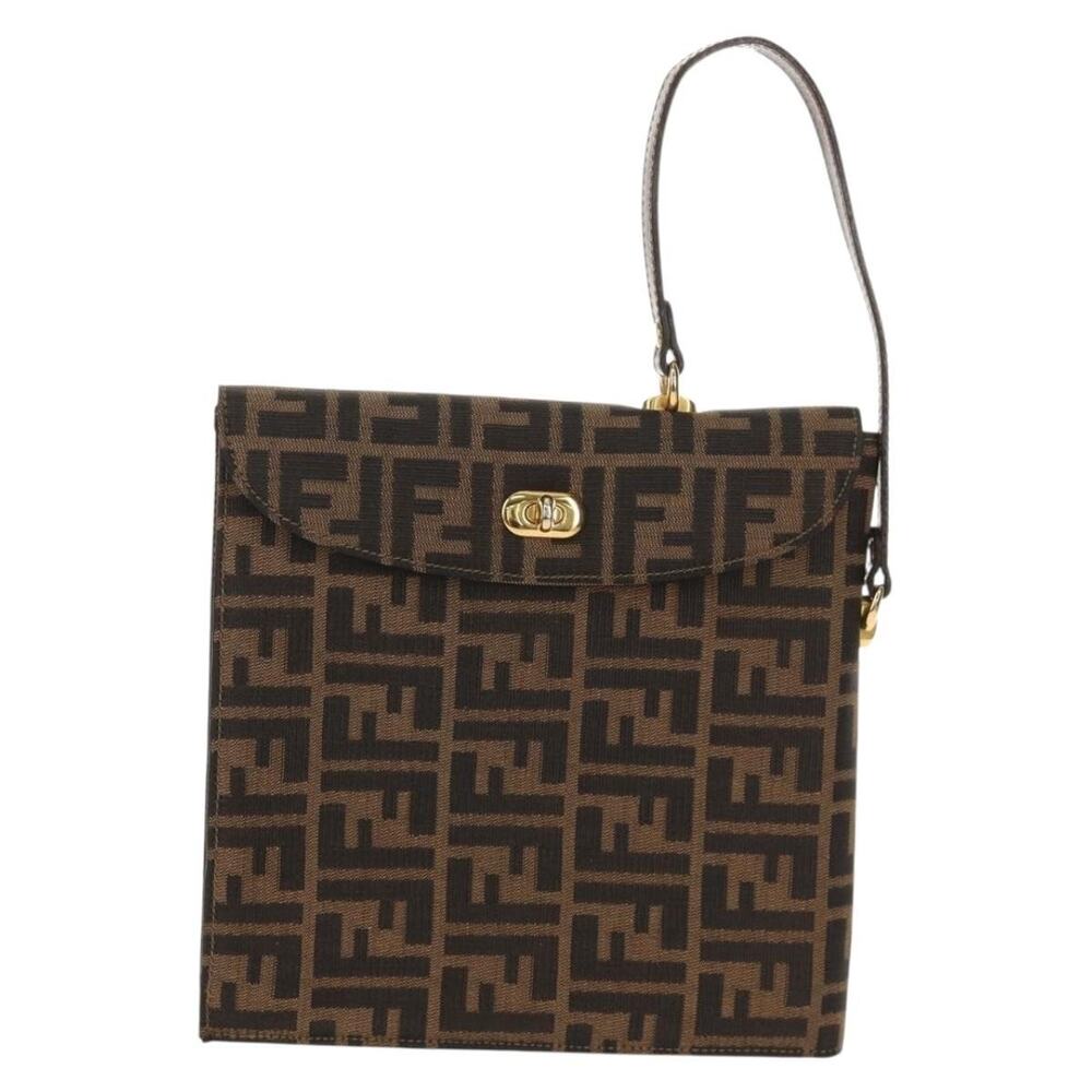Fendi Zucca Handbag Black